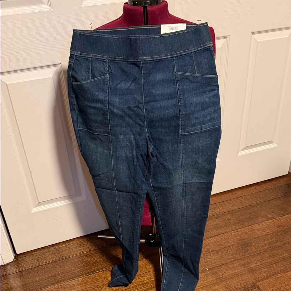 INC International Concepts Dark Blue Jeggings